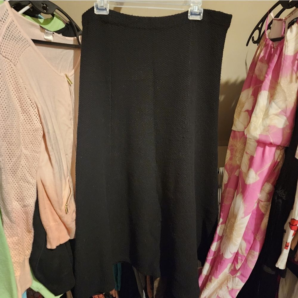 RALPH LAUREN 100% LAMBSWOOL LONG KNIT SKIRT!